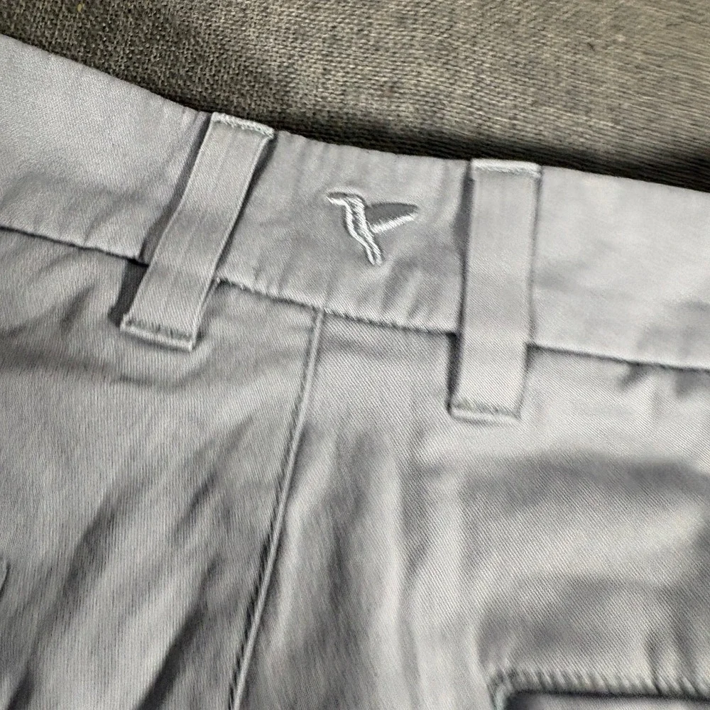 Birddogs Chino Pants Mens 32x32 Light Gray Lined‎ Stretch Boomstick Chinos